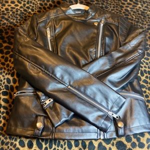 Faux leather